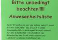 Anwesenheitsliste